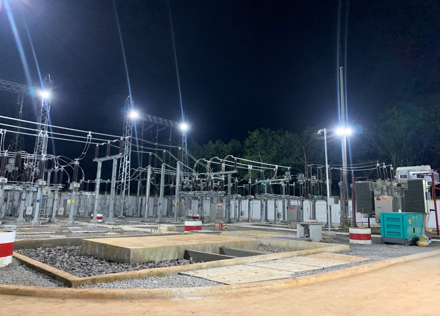 ĐÓNG ĐIỆN VÀ ĐƯA VÀO VẬN HÀNH  CÔNG TRÌNH “TRẠM BIẾN ÁP 110KV KCN LONG KHÁNH VÀ ĐẤU NỐI”