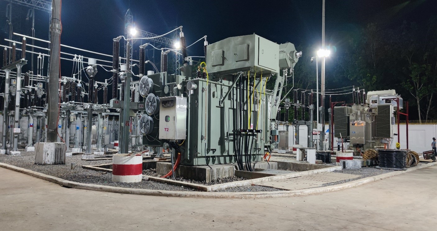 ĐÓNG ĐIỆN VÀ ĐƯA VÀO VẬN HÀNH  CÔNG TRÌNH “LẮP MÁY 2 TBA 110kV KCN LONG KHÁNH (SUỐI TRE)”