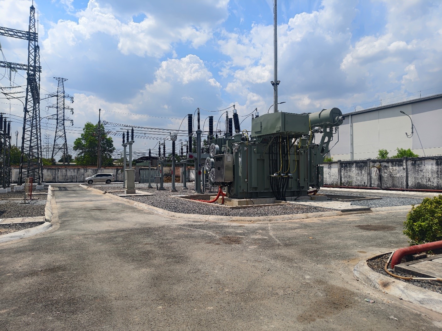 ĐÓNG ĐIỆN VÀ ĐƯA VÀO VẬN HÀNH CÔNG TRÌNH “BỔ SUNG MÁY BIẾN ÁP T3 TRẠM 110KV BÀU BÀNG (KOLON)”
